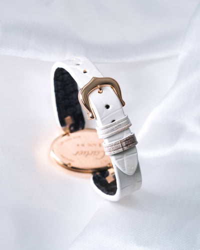 Bespoke Watch Strap in Natural Himalayan Crocodile
