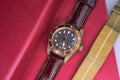 Bespoke Watch Strap in Maroon Red Crocodile