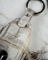 Bespoke Key Fob Cover in Natural Himalayan Crocodile