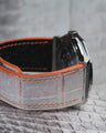 Bespoke Watch Strap in Natural Himalayan Crocodile