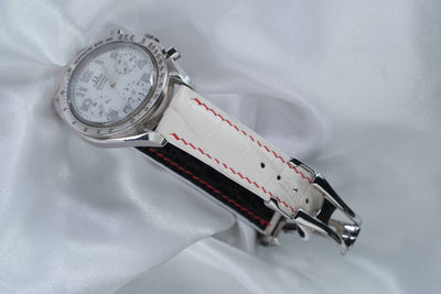 Bespoke Watch Strap in Natural Himalayan Crocodile