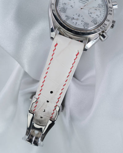 Bespoke Watch Strap in Natural Himalayan Crocodile