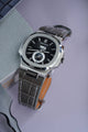 Bespoke Watch Strap in Grey Crocodile