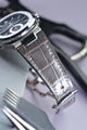 Bespoke Watch Strap in Grey Crocodile