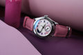 Bespoke Watch Strap in Baby Pink Crocodile