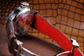 Bespoke Watch Strap in Dark Brown Crocodile