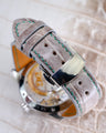 Bespoke Watch Strap in Natural Himalayan Crocodile