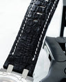 Bespoke Watch Strap in Black Crocodile