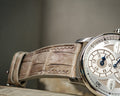 Bespoke Watch Strap in Grey Himalayan Crocodile