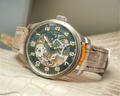 Bespoke Watch Strap in Grey Himalayan Crocodile
