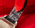 Bespoke Watch Strap in Ferrari Red Crocodile