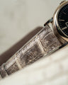 Bespoke Watch Strap in Natural Himalayan Crocodile