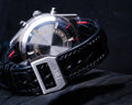 Bespoke Watch Strap in Black Crocodile