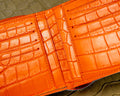 Bespoke Bifold Wallet in Juniper Green Alligator