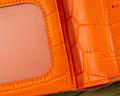 Bespoke Bifold Wallet in Juniper Green Alligator