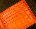 Bespoke Bifold Wallet in Juniper Green Alligator
