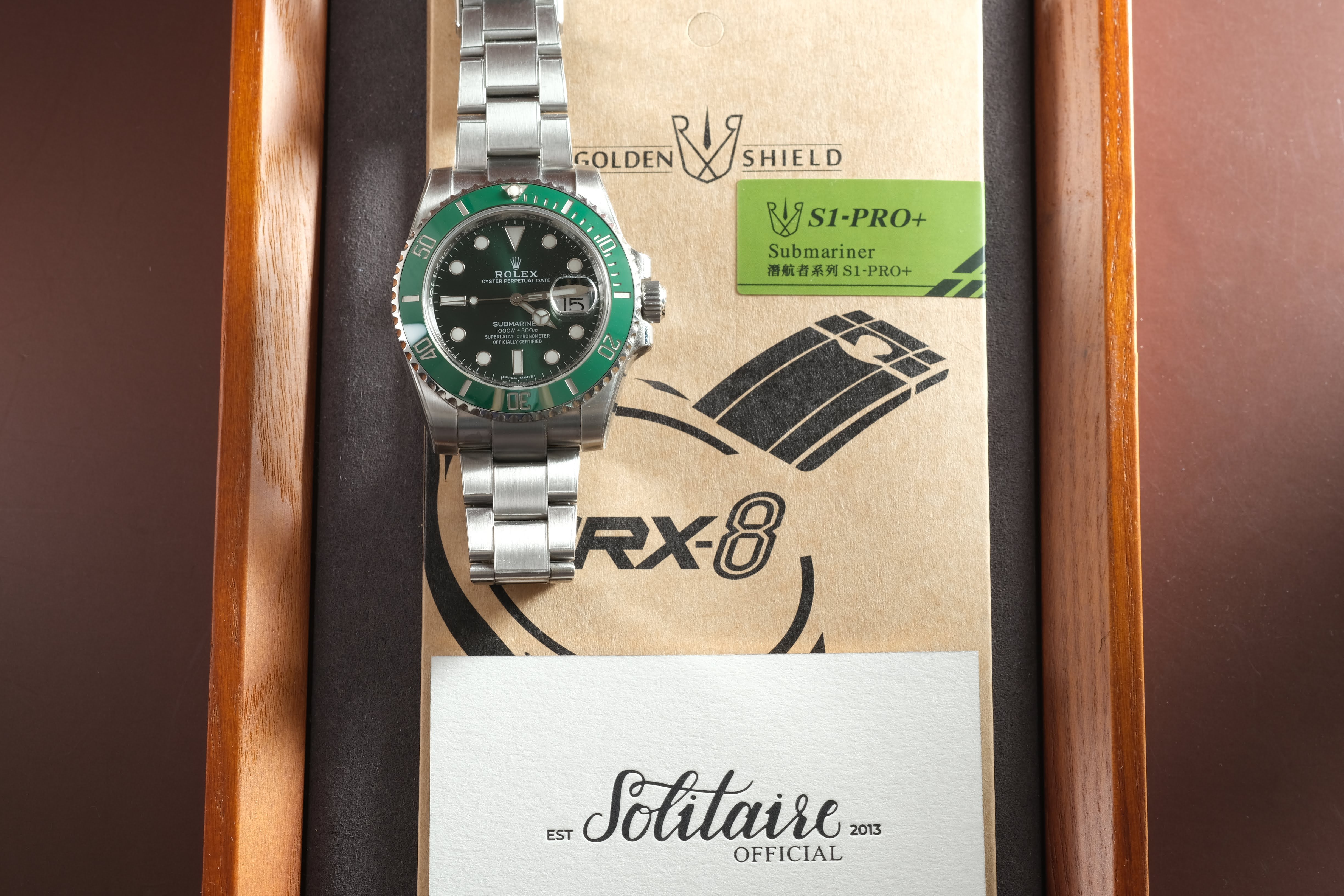 RX8 Protective Film for Rolex Submariner 40MM – Solitaire Official