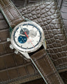 Bespoke Watch Strap in Juniper Green Alligator