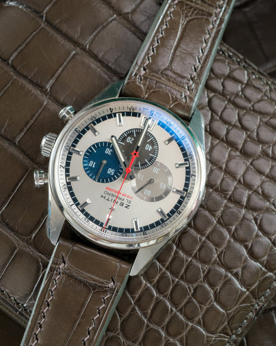 Bespoke Watch Strap in Juniper Green Alligator