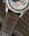 Bespoke Watch Strap in Juniper Green Alligator