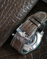 Bespoke Watch Strap in Juniper Green Alligator