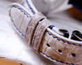 Bespoke Watch Strap in Natural Himalayan Crocodile