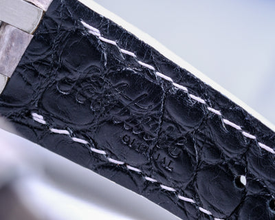 Bespoke Watch Strap in Natural Himalayan Crocodile