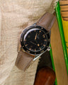 Bespoke Watch Strap in Taupe Chèvre