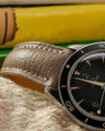 Bespoke Watch Strap in Taupe Chèvre