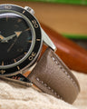Bespoke Watch Strap in Taupe Chèvre