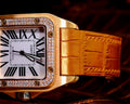 Bespoke Watch Strap in Metallic Brown Alligator
