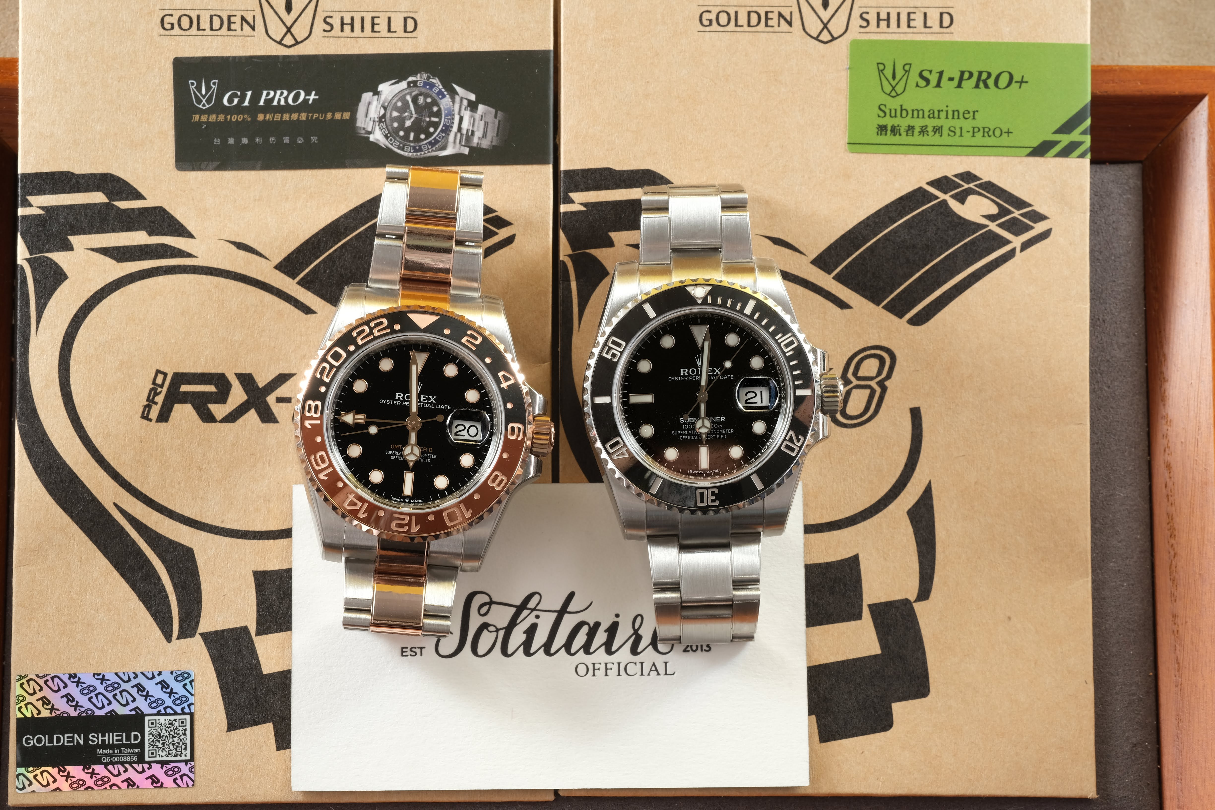 RX8 Protective Films for Rolex Submariner 40MM & GMT-Master II ...