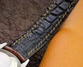 Bespoke Watch Strap in Chestnut Brown Crocodile