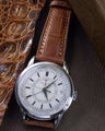 Bespoke Watch Strap in Chocolate Brown Crocodile
