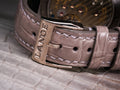 Bespoke Watch Strap in Grey Himalayan Crocodile