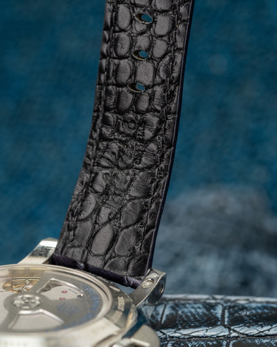 Bespoke Watch Strap in Ombre Dull Crocodile