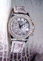 Bespoke Watch Strap in Natural Himalayan Crocodile