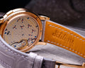 Bespoke Watch Strap in Grey Himalayan Crocodile