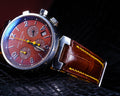 Bespoke Watch Strap in Chocolate Brown Crocodile
