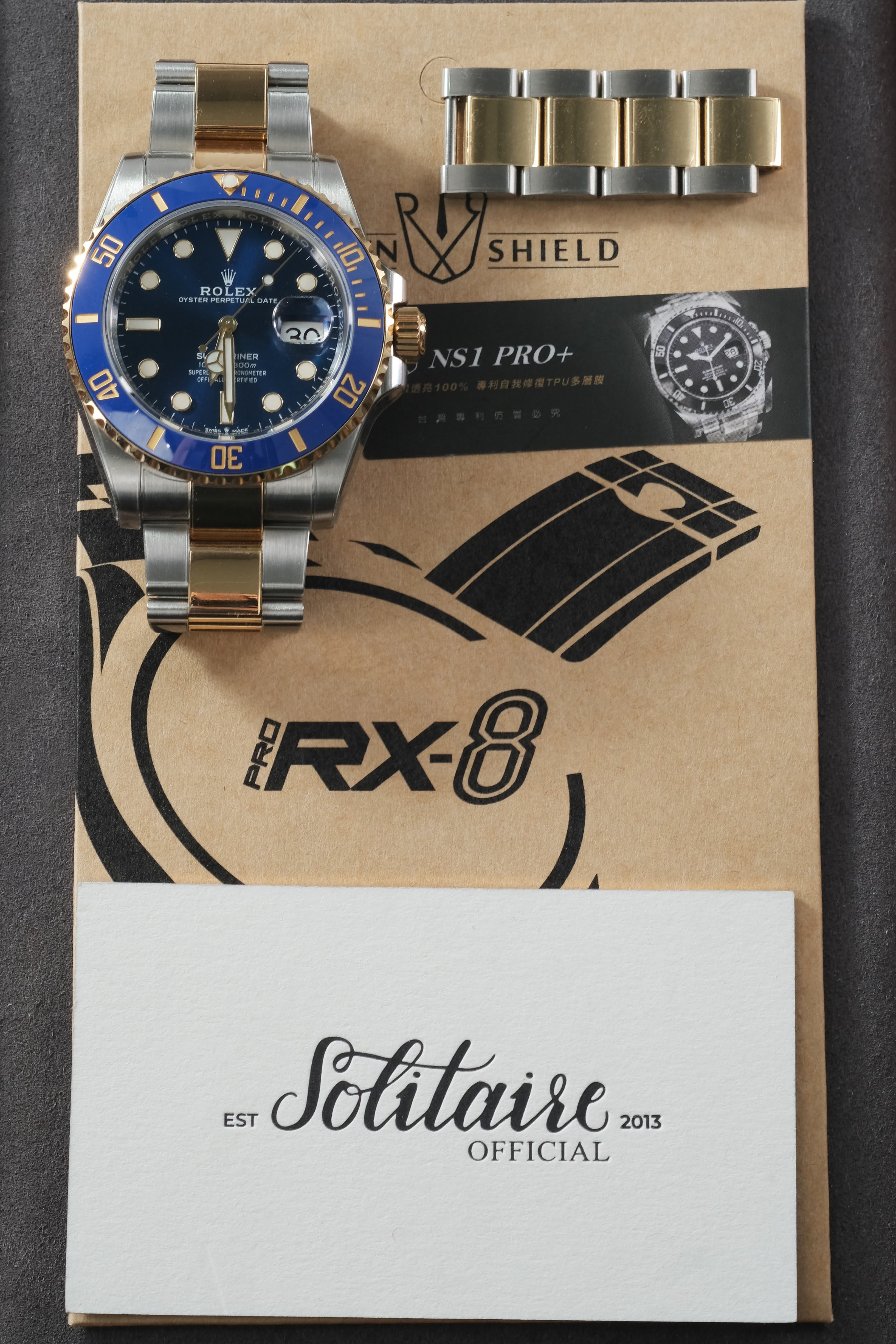 RX8 Protective Film for Rolex Submariner 41MM – Solitaire Official
