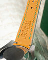 Bespoke Watch Strap in White Crocodile