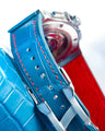 Bespoke Watch Strap in Miami Blue Crocodile