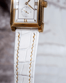 Bespoke Watch Strap in Natural Himalayan Crocodile