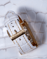Bespoke Watch Strap in Natural Himalayan Crocodile