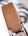 Bespoke Watch Strap in Etoupe Chevre