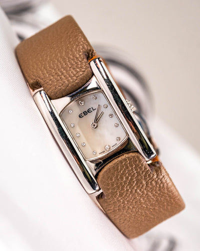 Bespoke Watch Strap in Etoupe Chevre