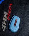 Bespoke Key Fob Cover in Baby Blue Nappa