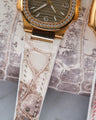 Bespoke Watch Strap in Natural Himalayan Crocodile