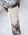 Bespoke Watch Strap in Natural Himalayan Crocodile