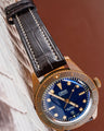 Bespoke Watch Strap in Dark Brown Crocodile